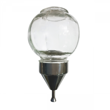 Distributeur de Savon Mural Laiton Verre