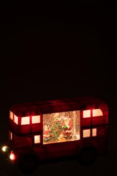 Bus Led Musique Père Noël