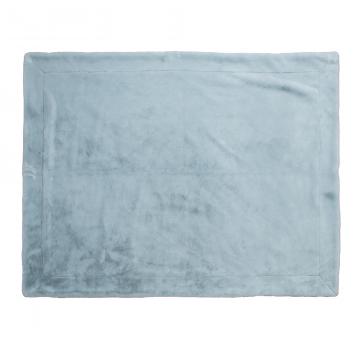 Plaid Luxe Bleu Glaçier 130x170