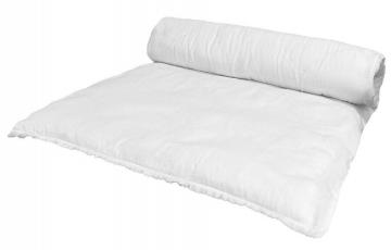 Housse d'Edredon Mykonos Blanc Double Gaz Coton 85*200