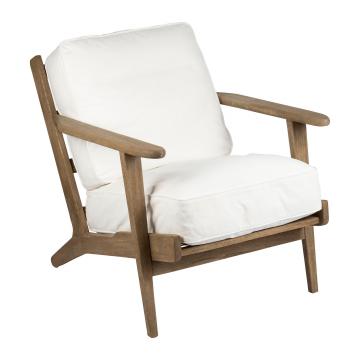 Fauteuil Laureli Blanc