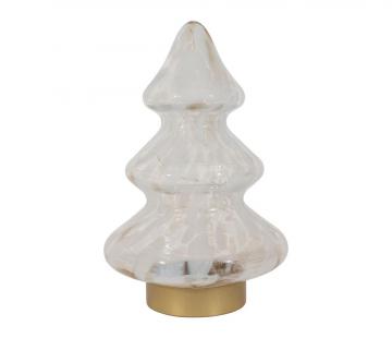 Deco Led Sapin Aiguipi Blanc Doré
