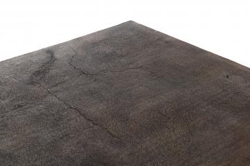 Table Basse Rectangulaire Alu Noire