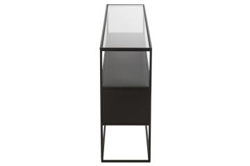 Console Métal Verre