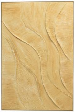 Tableau Miel Acrylique Doré 80*120