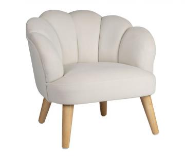 Fauteuil Enfant Adela Ecru Jardin d'Ulysse
