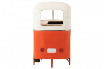 Bus Bar Métal Orange Vintage