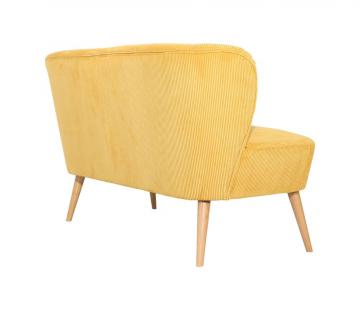 Canapé 2 Places Eléonore Moutarde