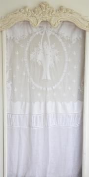2 Rideaux Astuce Blanc Coquecigrues