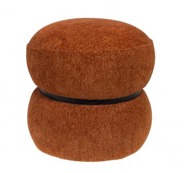 Pouf Nuage Velours Terracotta PM