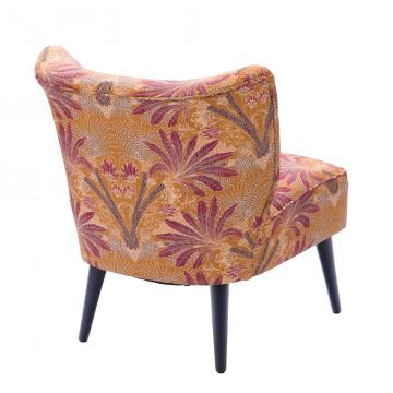 Fauteuil Cocktail Velours Adèle