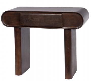 Console Ovalis 1 Tiroir Manguier 100cm