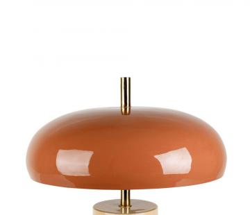 Lampe Arty Métal Beige / Terracotta