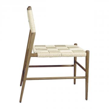 Chaise Juliette Naturel Blanc d'Ivoire