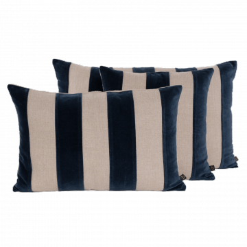Coussin Brisbane Encre 40*60