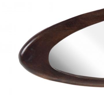 Miroir Taiwo Bois Foncé