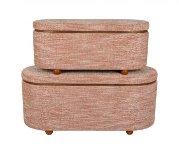 Banc Coffre x2 Alpinia Terracotta