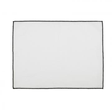 6 x Sets de Table Borgo Blanc Lin Enduit