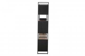 Etagère Indus Bois Recyclé Métal Noir GM