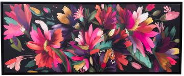 Cadre Toile Fleurs Colors 120*60