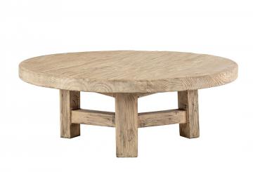 Table Basse BAO Orme Naturel PM Blanc d'Ivoire