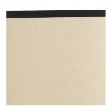 Abat-Jour Beige Bordé Noir ø45cm