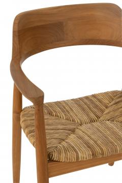 Chaise Hiro Teck Naturel