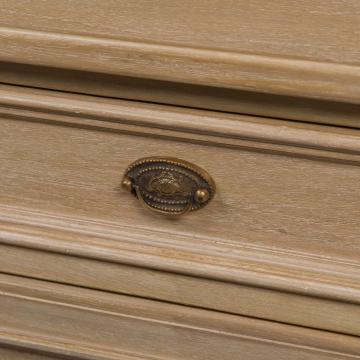 Buffet 2 Tiroirs 2 Portes Prestige Bois Naturel