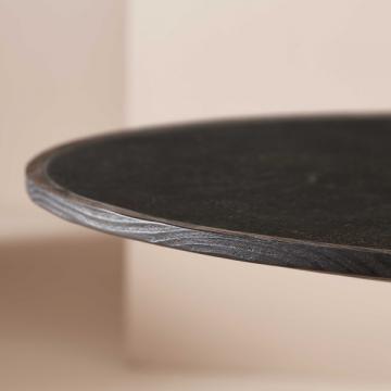 Table Basse Mafra Chêne Massif Pierre Bleue H40cm