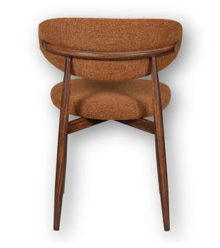Chaise Georgia Fox Pied Noyer Athezza