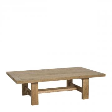 Table Basse Marcelle Chêne Clair Blanc d'Ivoire