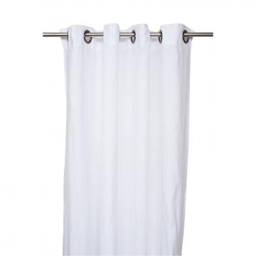 2 x Rideaux Limy Blanc Lin Coton