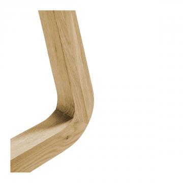 Table à Manger Maxine Chêne Clair Blanc d'Ivoire 230cm