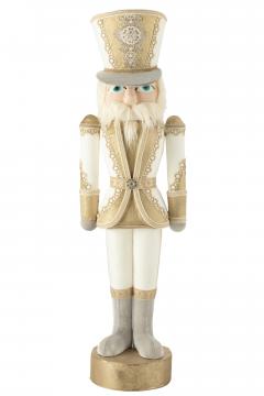Casse Noisette Blanc-Or 148cm