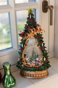 Sapin de Noël Village Led