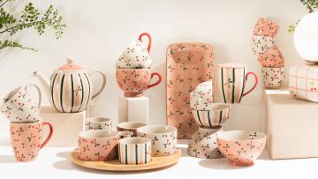Lampe Chevet Maya Cerise