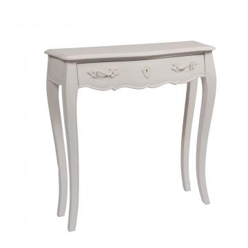 Console 1 Tiroir Murano Blanc PM
