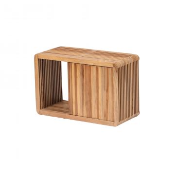 Console Murale Calopsite PM Teck Naturel