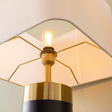 Lampe Vendôme Métal Noir Doré