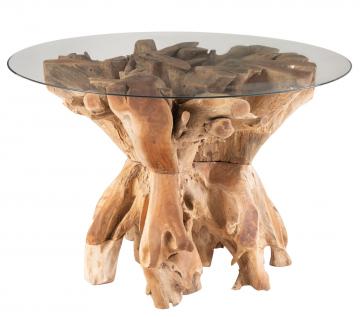 Table à Manger Ronde Raoul Teck Naturel ø140cm