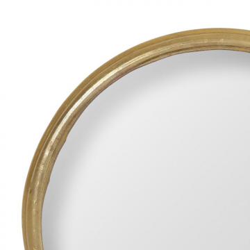 Miroir Sorcière Rond Edman Laiton Doré ø14.5cm