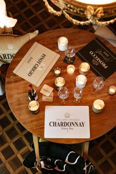 12 Sets de Table Chardonnay