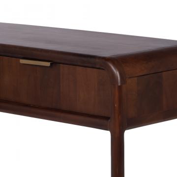 Console Rover 2 Tiroirs Finition Noyer 120cm
