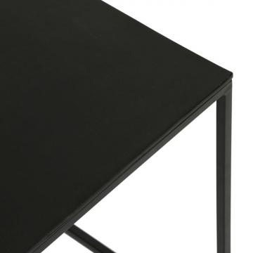 Tables Gigognes Carrées Félia Métal Noir