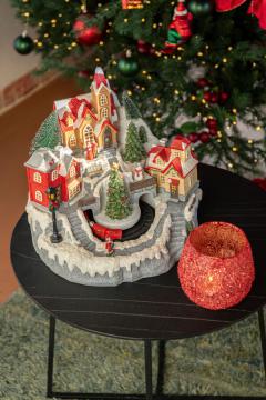 Village de Noël Train Led