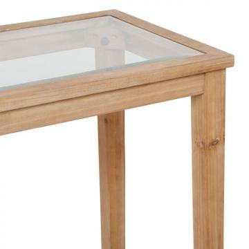 Console Firmin Bois Naturel Comptoir de Famille