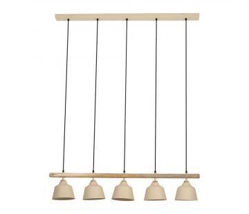 Suspension Indus Ferese Sable 5 Feux