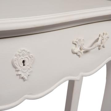 Console 1 Tiroir Murano Blanc PM