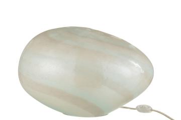 Lampe Galet Pearl Blanc