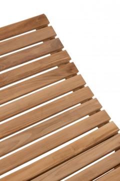 Chaise Longue Teck Naturel